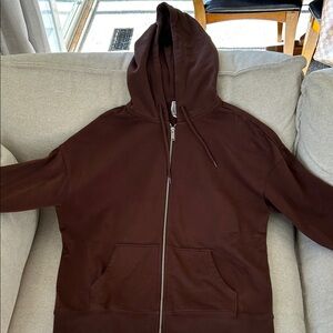 H&M DIVIDED Brown Hoodie Jacket
